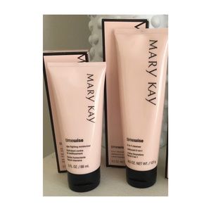 Time wise face wash and moisturizer